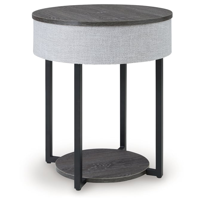 Ashley Furniture Sethlen Gray Black Accent Table A4000641