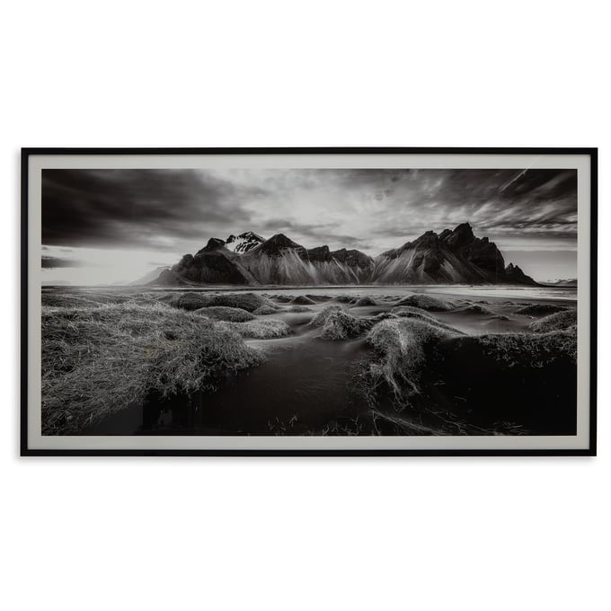 Ashley Furniture Delstone Black White Wall Art A8000424