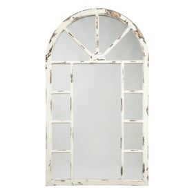 Ashley Furniture Divakar Antique White Accent Mirror