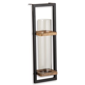 Ashley Furniture Colburn Natural Black Wall Sconce