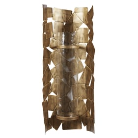 Ashley Furniture Jailene Antique Gold Wall Sconce