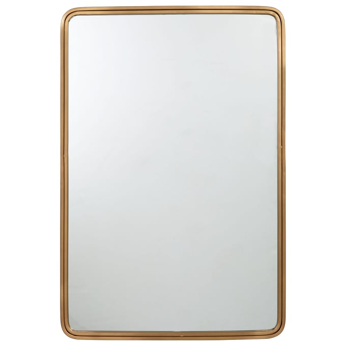 Ashley Furniture Brocky Gold Metal Accent Mirror A8010215