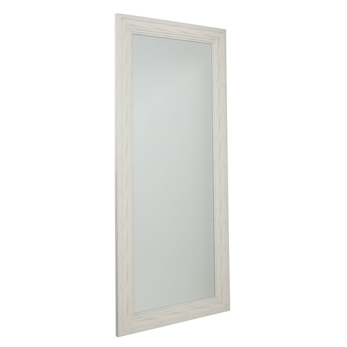 Ashley Furniture Jacee Antique White Floor Mirror A8010217