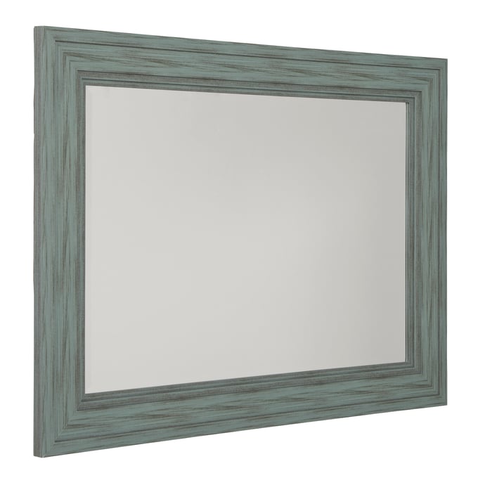 Ashley Furniture Jacee Antique Teal Accent Mirror A8010220