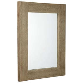 Ashley Furniture Waltleigh Distressed Brown Accent Mirror