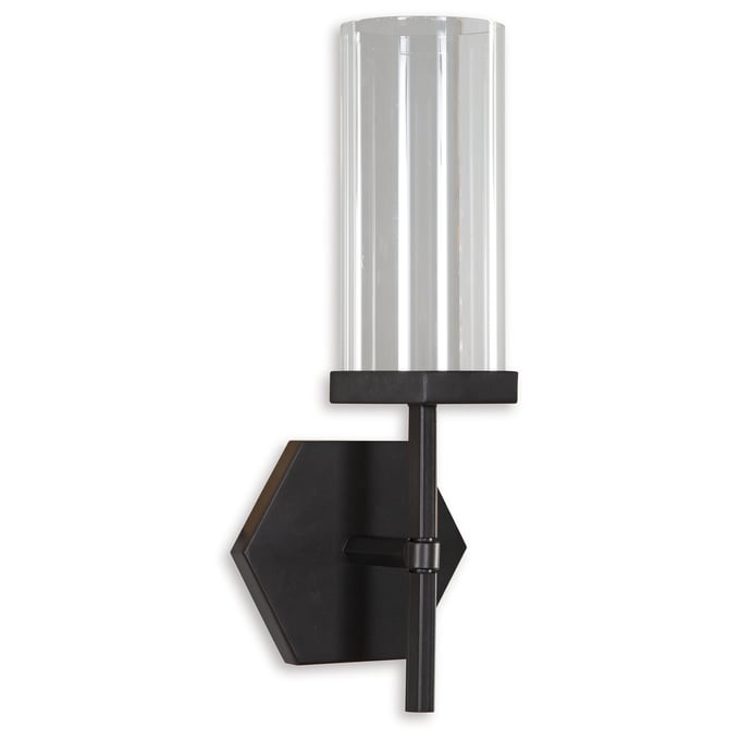 Ashley Furniture Teelston Gunmetal Wall Sconce A8010306