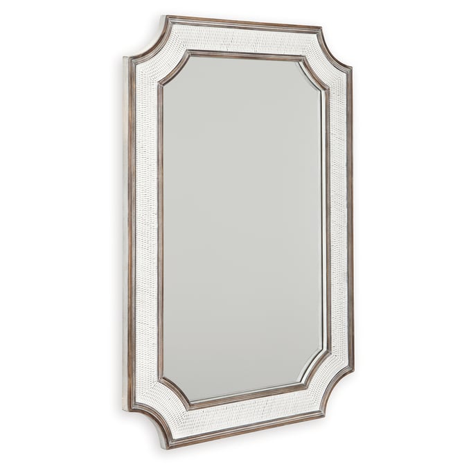 Ashley Furniture Howston Antique White Accent Mirror A8010314