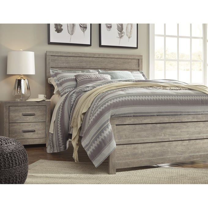 Ashley Furniture Culverbach Gray 2pc Bedroom Set With King Bed B070-72-97-KBED-BR-S1