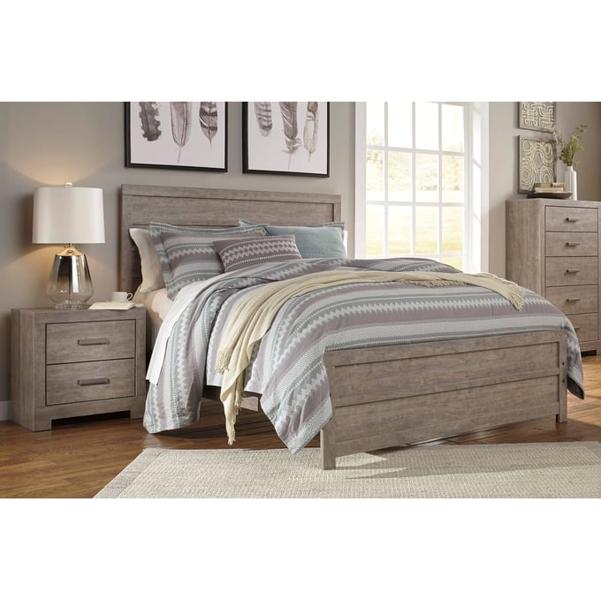 Ashley Furniture Culverbach Gray 4pc Bedroom Set With Queen Bed B070-BR-S7