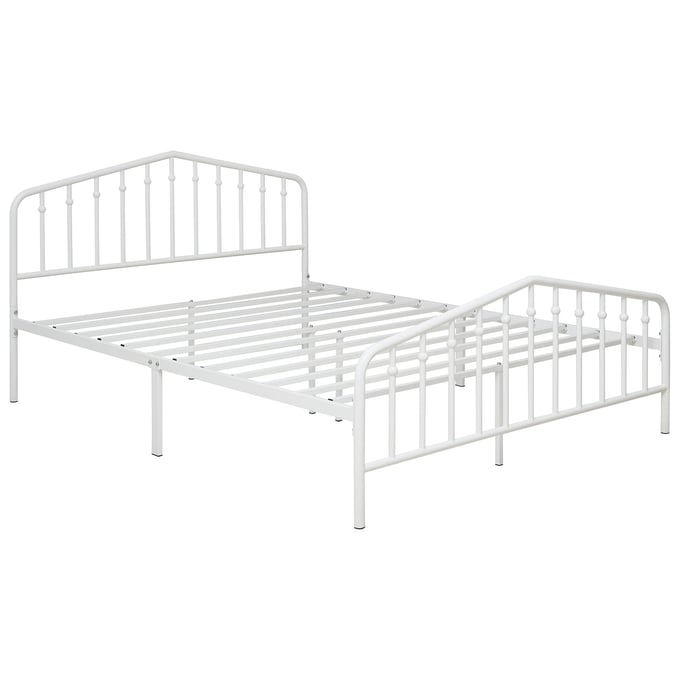 Ashley Furniture Trentlore White Metal Queen Bed B076-681