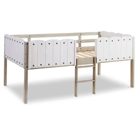 Ashley Furniture Wrenalyn Two Tone Wood Twin Loft Bed Frame