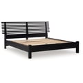 Queen Slat Panel Bed