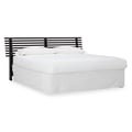 Queen Slat Headboard with Frame