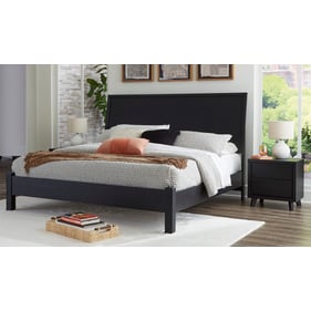 Ashley Furniture Danziar Black 2pc King Panel Bedroom Set