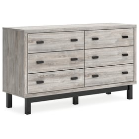 Ashley Furniture Vessalli Gray Six Drawer Dresser