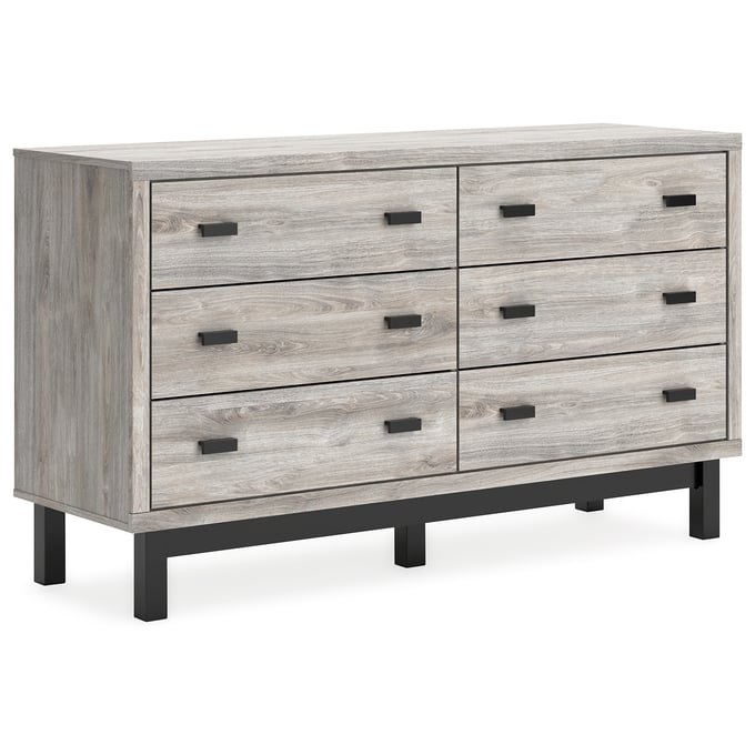 Ashley Furniture Vessalli Gray Six Drawer Dresser B1036-231