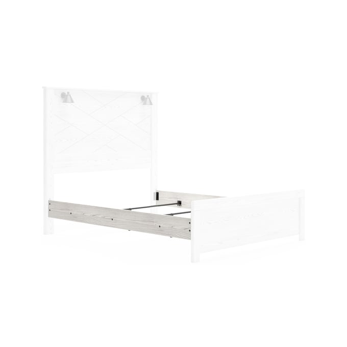 Ashley Furniture Gerridan White Queen Rails B1190-98