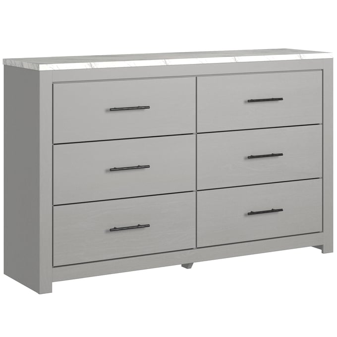 Ashley Furniture Cottonburg Light Gray White Dresser B1192-31