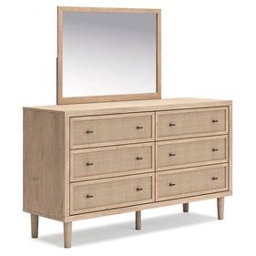 Ashley Furniture Cielden Two Tone Dresser And Mirror