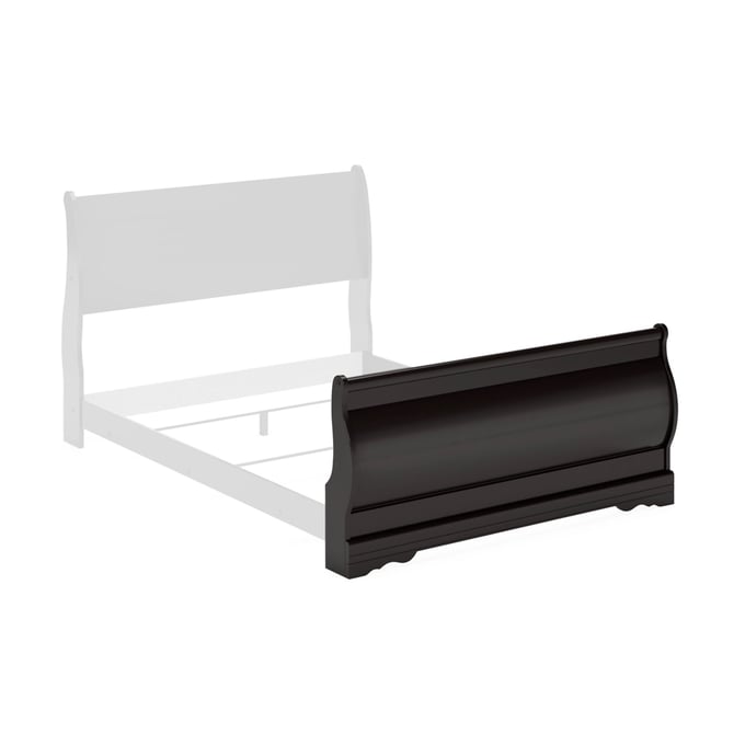 Ashley Furniture Huey Vineyard Black Queen Sleigh Footboard B128-74