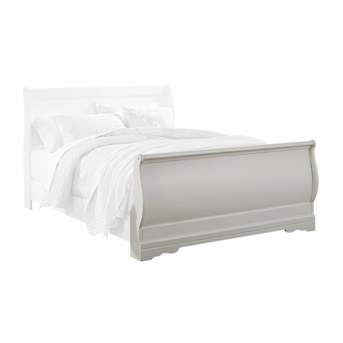 Ashley Furniture Anarasia White Queen Sleigh Footboard B129-74