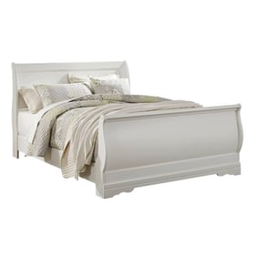 Ashley Furniture Anarasia White Queen Sleigh Bed