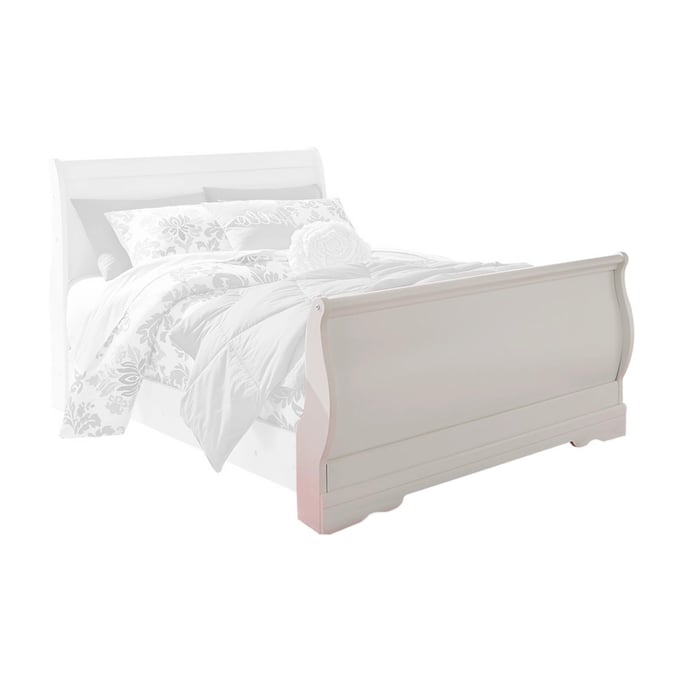 Ashley Furniture Anarasia White Full Sleigh Footboard B129-84