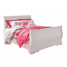 Ashley Furniture Anarasia White Full Sleigh Bed