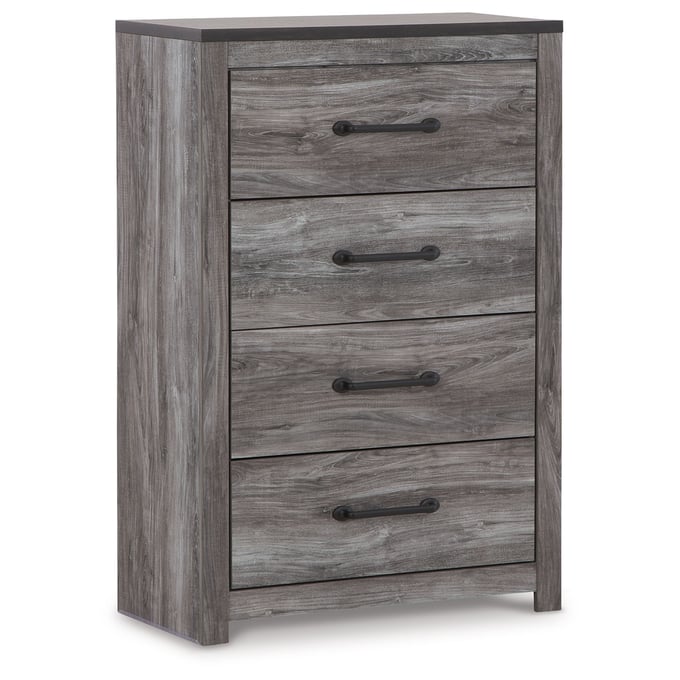 Ashley Furniture Bronyan Dark Gray Four Drawer Chest B1290-44