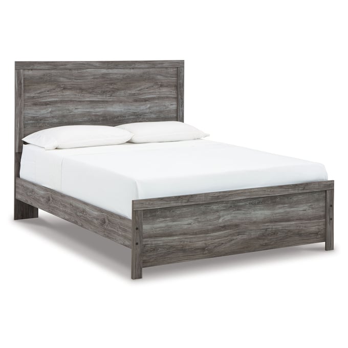 Ashley Furniture Bronyan Dark Gray Queen Panel Bed B1290B2