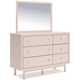 Ashley Furniture Wistenpine Blush Dresser And Mirror