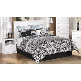 Ashley Furniture Bostwick Shoals White 2pc Bedroom Set with Queen Full Head...