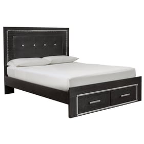 Ashley Furniture Kaydell Black Queen Panel Bed With Storage