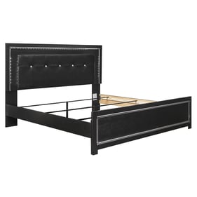 Ashley Furniture Kaydell Black King Upholstered Panel Bed