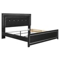 King Upholstered Panel Bed