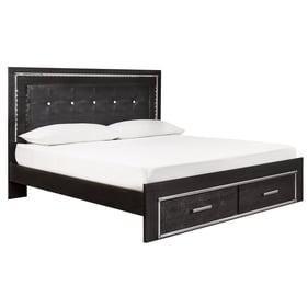 Ashley Furniture Kaydell Black King Panel Bed With Storage