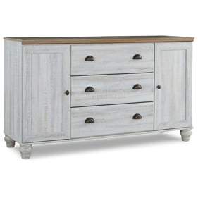 Ashley Furniture Haven Bay Weathered White Dresser