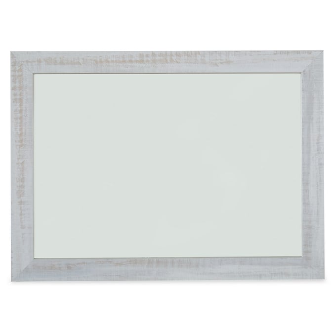 Ashley Furniture Haven Bay Weathered White Bedroom Mirror B1512-36