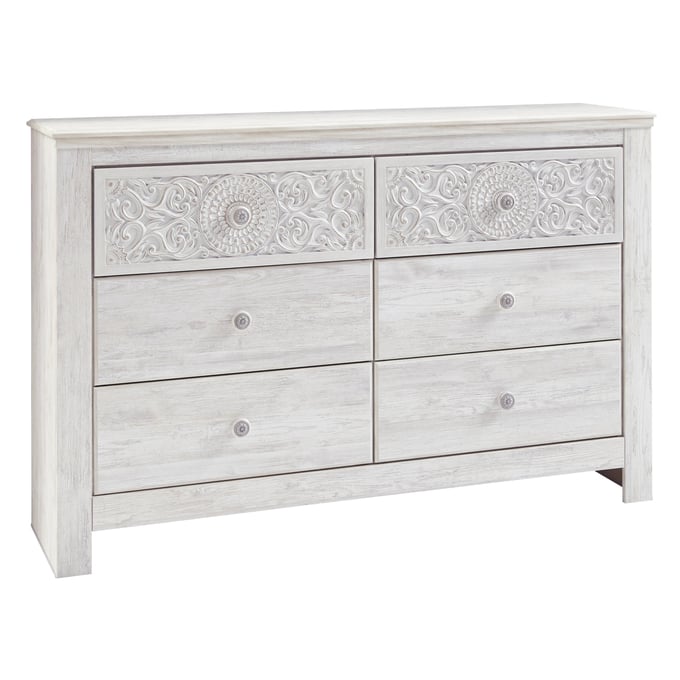 Ashley Furniture Paxberry Whitewash Dresser B181-31