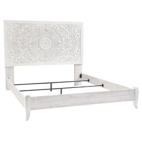 Ashley Furniture Paxberry Whitewash King Panel Bed