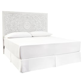 Ashley Furniture Paxberry Whitewash King Headboard With Bed Frame