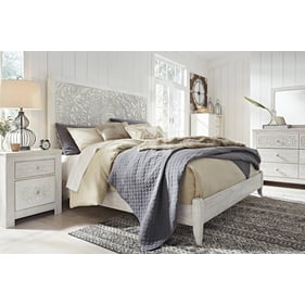 Ashley Furniture Paxberry Whitewash 2pc Bedroom Set Queen Headboard