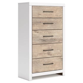 Ashley Furniture Charbitt Two Tone Five Drawer Chest