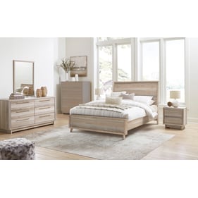 Ashley Furniture Hasbrick Tan 4pc Bedroom Set With Queen Panel Bed