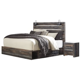 Ashley Furniture Drystan 2pc Bedroom Set With Under Storage King Bed