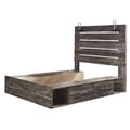 Drystan King Panel Bed with 4 Storage Drawers