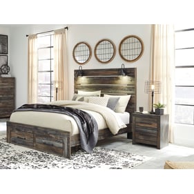 Ashley Furniture Drystan 2pc Bedroom Set With Queen Footboard Storage Bed