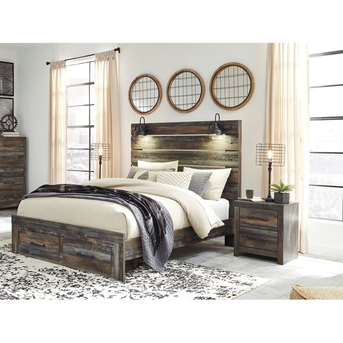 Ashley furniture deals gold bedroom set