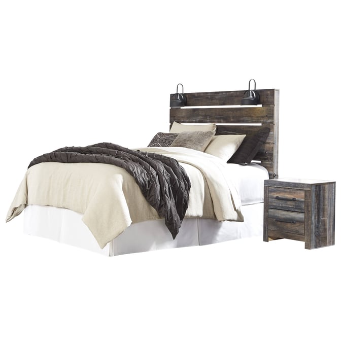 Ashley Furniture Drystan 2pc Bedroom Set With Queen Headboard B211-BR-S7