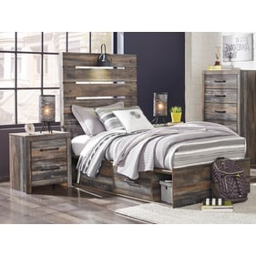 Ashley Furniture Drystan 2pc Bedroom Set With Twin 2 Drawers Bed